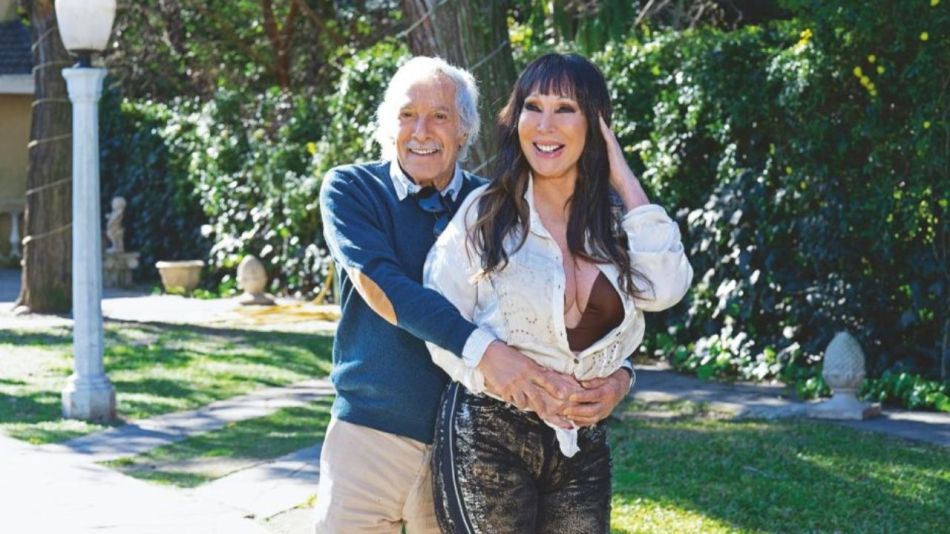 Pato Galmarini y Moria Casán