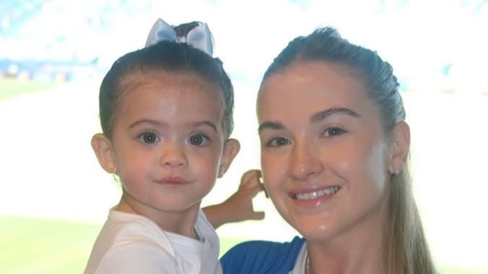 Sofía Calzetti y su hija Olivia