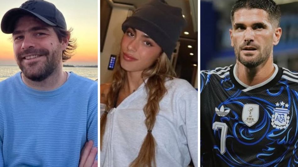 Tini Stoessel-Peter Lanzani-Rodrigo De Paul