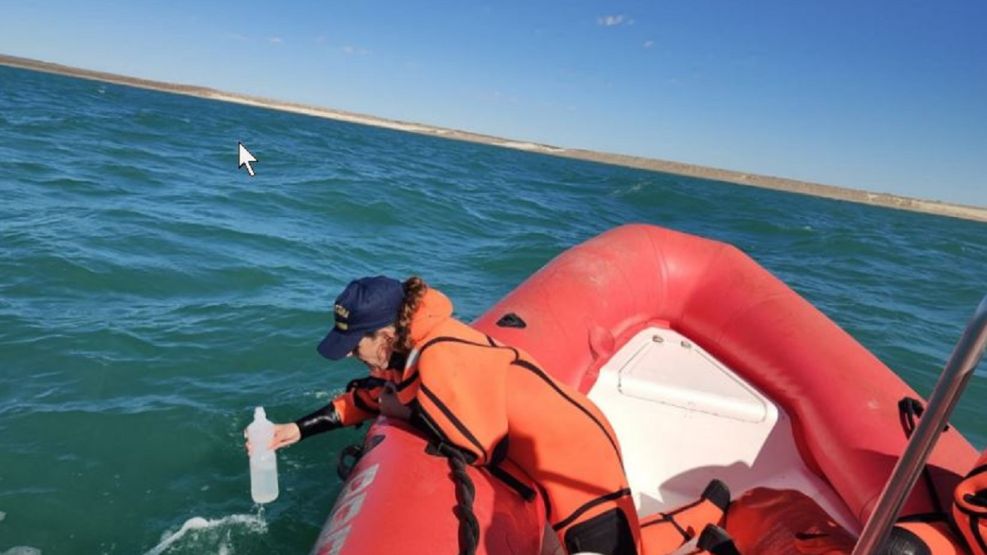Microplasticos mar Arg