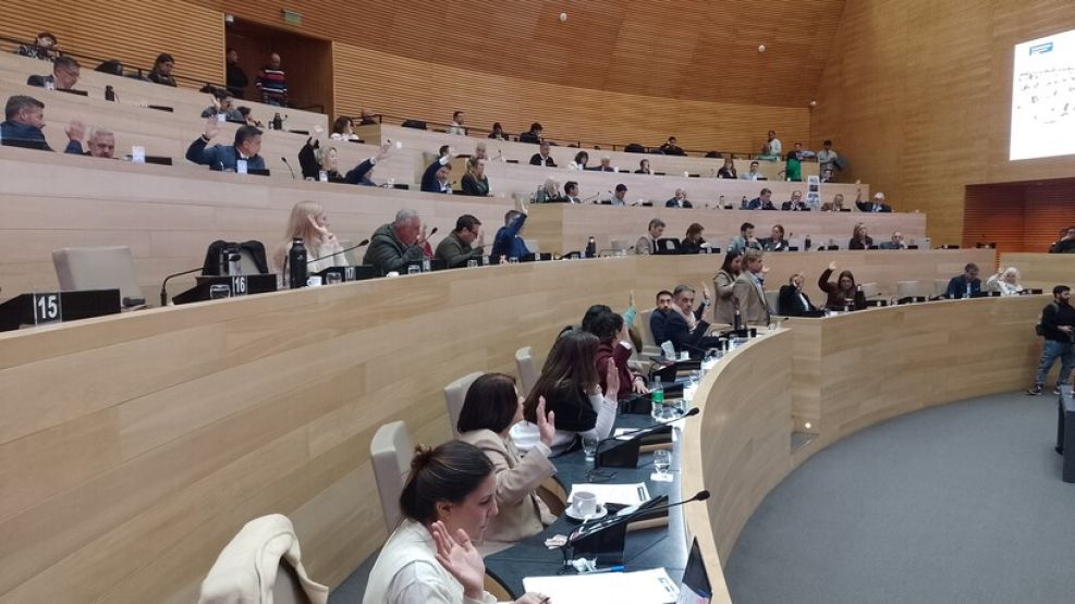 Votación en la Legislatura por fondos nacionales
