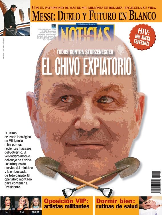 La tapa de NOTICIAS | Foto:Cedoc