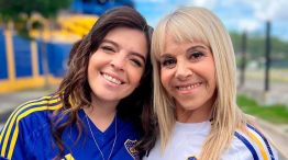 Dalma Maradona y Claudia Villafañe