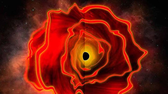 Qué es la “estrella agujero negro” descubierta por el telescopio James Webb