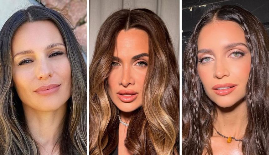 Pampita, Cami Homs y Zaira Nara