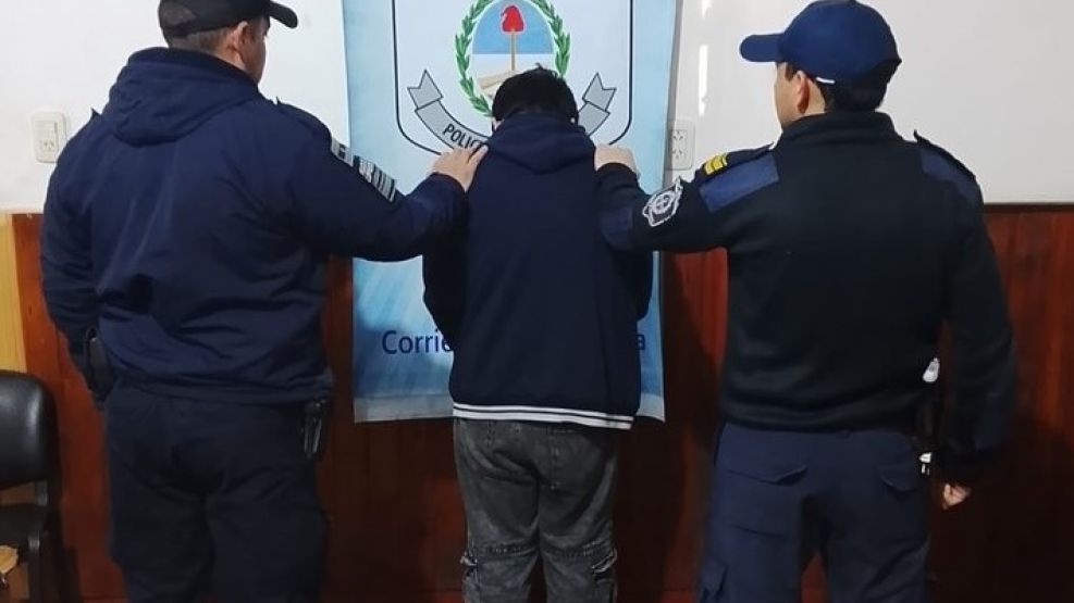 menor detenido en alvear corrientes