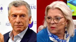 Mauricio Macri y Lilita Carrió