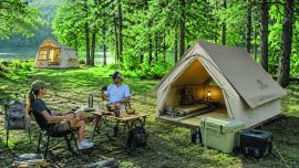 El camping se renovó en la Argentina, así como la pesca va dejando las especies de frío. Mucho para hacer en la Argentina.