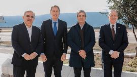 El Gobierno avanza con el Acueducto Albigasta: Santilli y Caputo se reunieron con los gobernadores