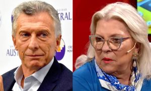 Mauricio Macri y Lilita Carrió