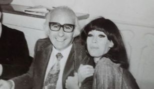 Moria Casán y Juan Carlos Bojanich