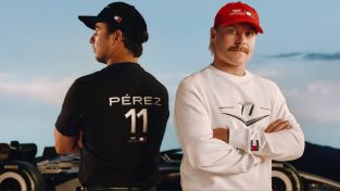 Valtteri Bottas y Checo Pérez