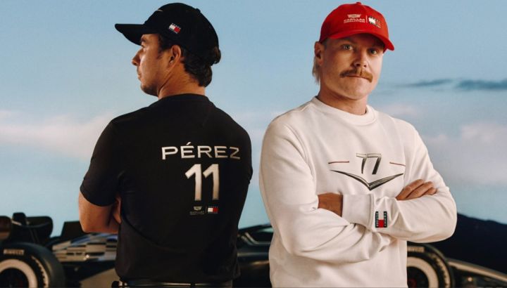 Valtteri Bottas y Checo Pérez