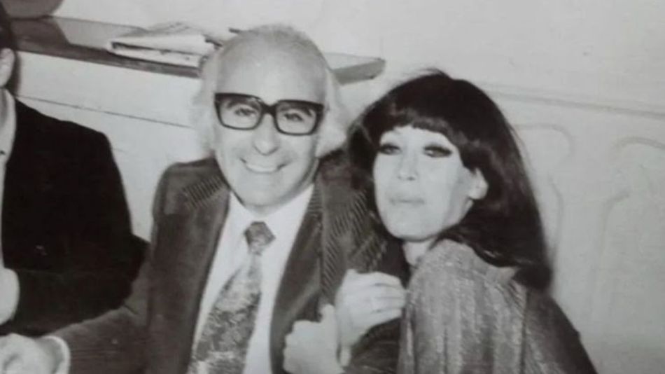 Moria Casán y Juan Carlos Bojanich