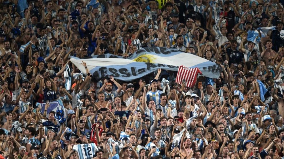 Hinchas argentinos