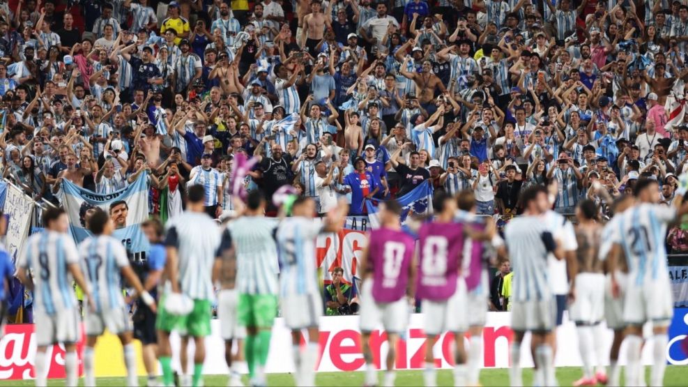 Hinchas argentinos