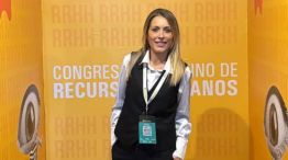 Bettina Angeletti reapareció en un evento de RR.HH.