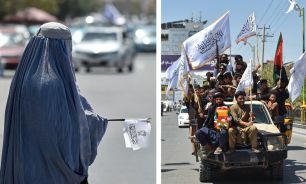 Los talibanes celebran cinco años en el poder, mientras las mujeres pierden derechos.