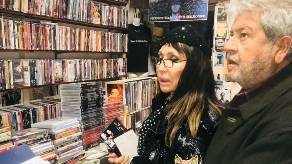 Moria Casán y Humberto Poidomani