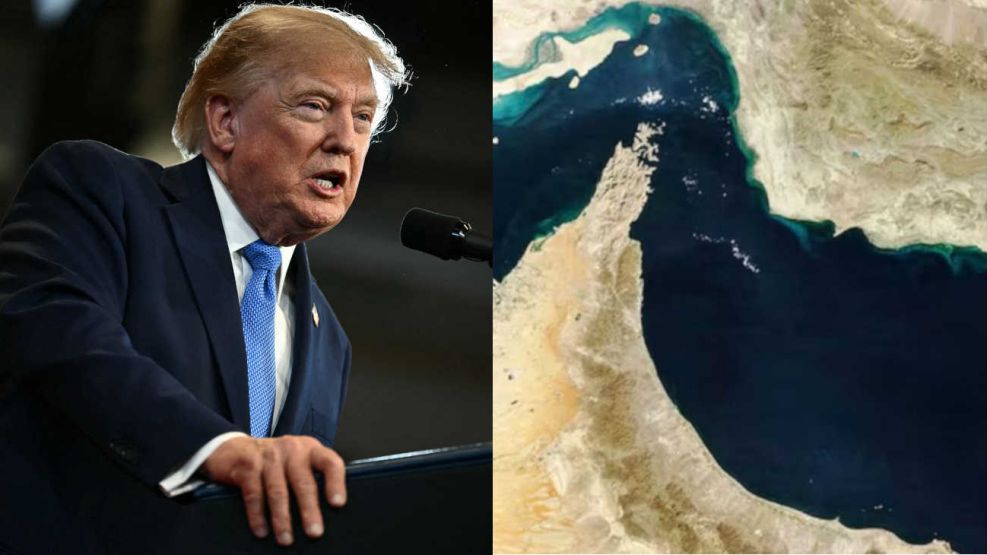 Trump y el estrecho de Ormuz 14082026