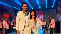 Marixa Balli y Alejandro Beltzer, el co conductor de Pasión de Sábado