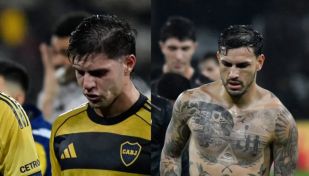 Marco Pellegrino y Leandro Paredes