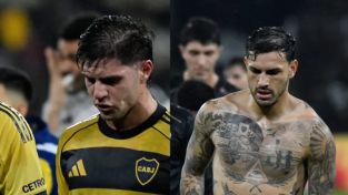 Marco Pellegrino y Leandro Paredes