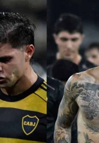 Marco Pellegrino y Leandro Paredes