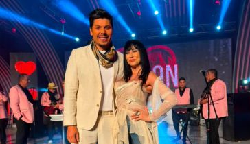 Marixa Balli y Alejandro Beltzer, el co conductor de Pasión de Sábado