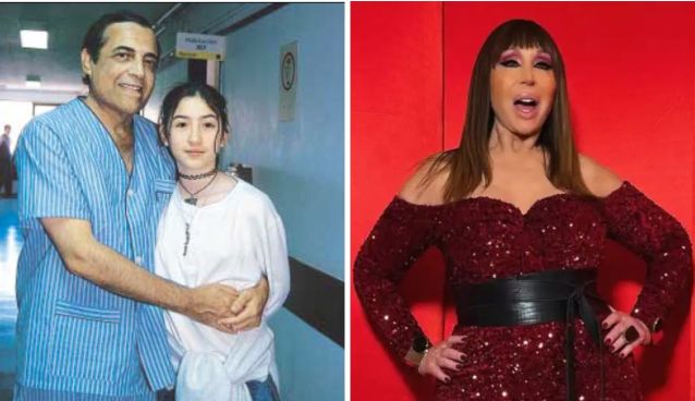 Mario Castiglione y Sofía Gala, Moria Casán