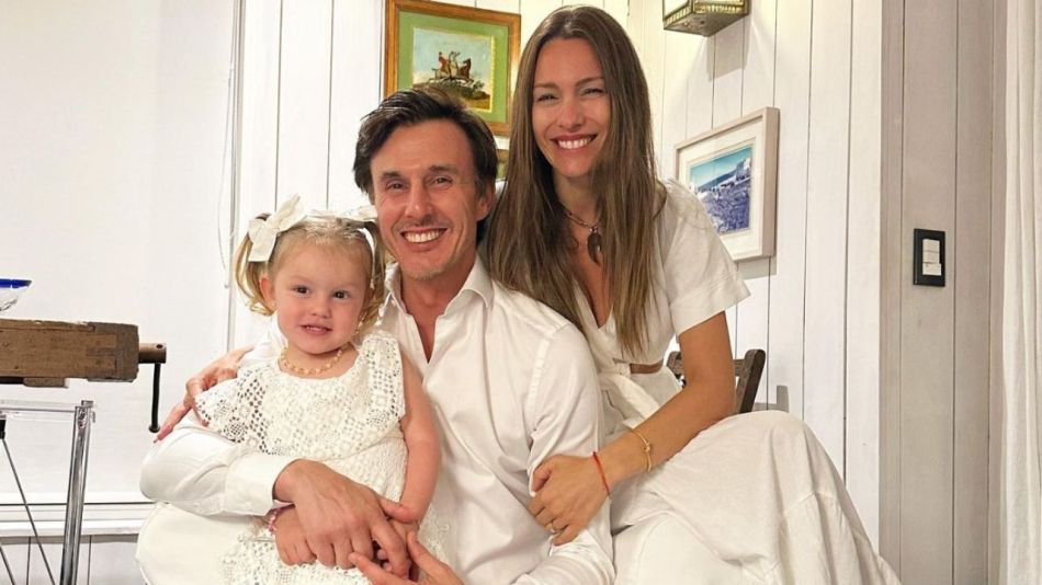 Pampita, Roberto y Anita García Moritán