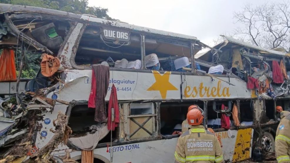 Accidente en Brasil