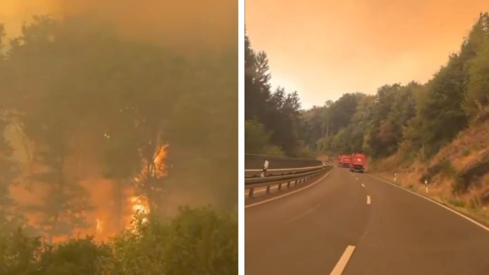 Incendios en Bélgica 