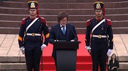 El Presidente Milei en la plaza General San Martín 17082026