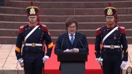 El Presidente Milei en la plaza General San Martín 17082026