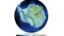 Cómo es la Antártida sin hielo: el nuevo mapa que revela qué hay debajo del continente blanco