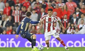 Thiago Almada y su debut en River ante Argentinos Juniors