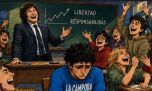 El provocativo cómic que posteó Milei: "Di lo tuyo, kuka"
