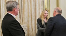 Karina Milei y la Iglesia se reunieron por la visita del papa León XIV 18082026