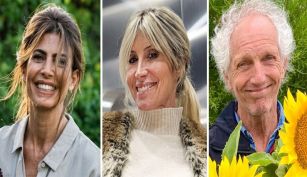 Juliana Awada, Soledad Solaro y Boy Olmi