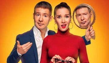Adrián Suar y Natalia Oreiro en la portada de "Yo, Narciso"