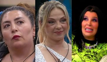 Pincoya, Tamara Paganini y Charlotte Caniggia en Gran Hermano Generación Dorada
