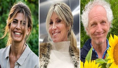 Juliana Awada, Soledad Solaro y Boy Olmi