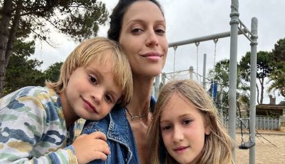 Zaira Nara y su hijos