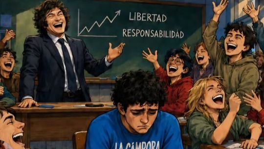 El provocativo cómic que posteó Milei: "Di lo tuyo, kuka"