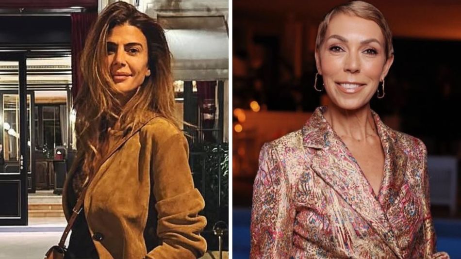 Juliana Awada y Mathilde Favier