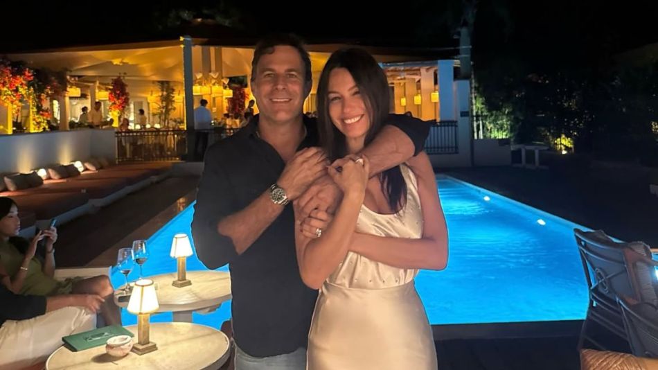 Pampita y Martín Pepa