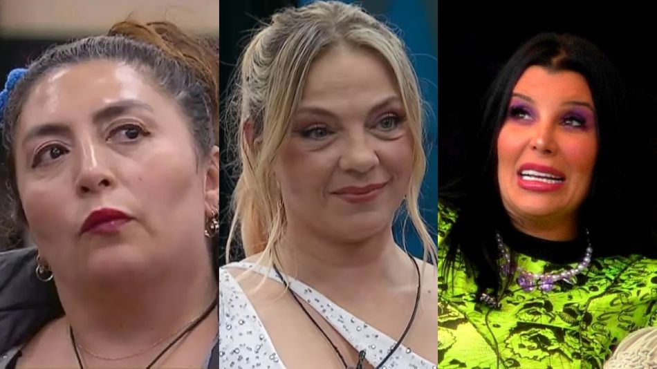 Pincoya, Tamara Paganini y Charlotte Caniggia en Gran Hermano Generación Dorada