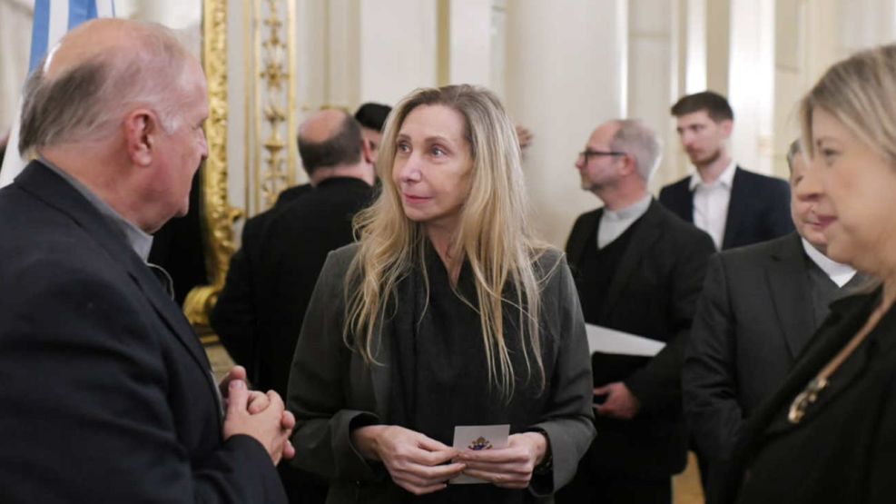Karina Milei y la Iglesia se reunieron por la visita del papa León XIV 18082026