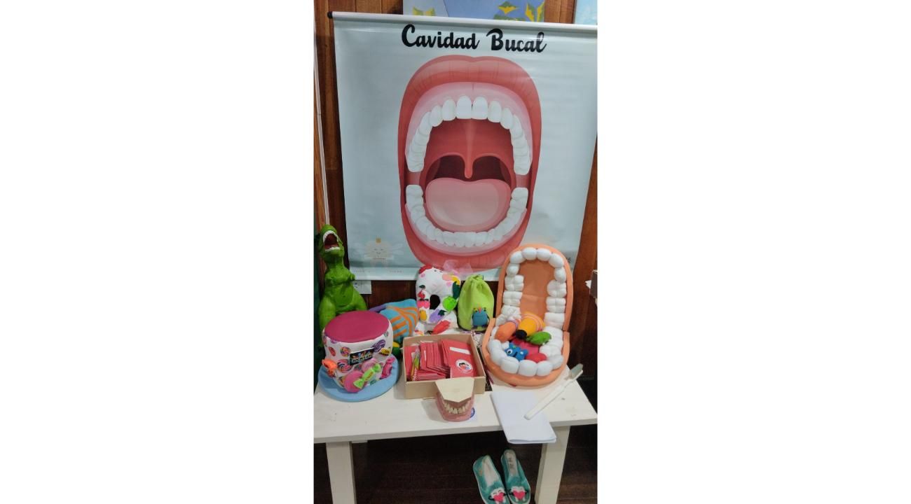 "Demasiado linda tu sonrisa": el lema de la Dra. Caramello para enseñar jugando
